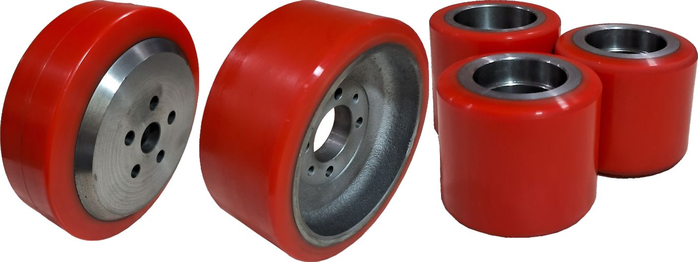 Polyurethane caster wheels